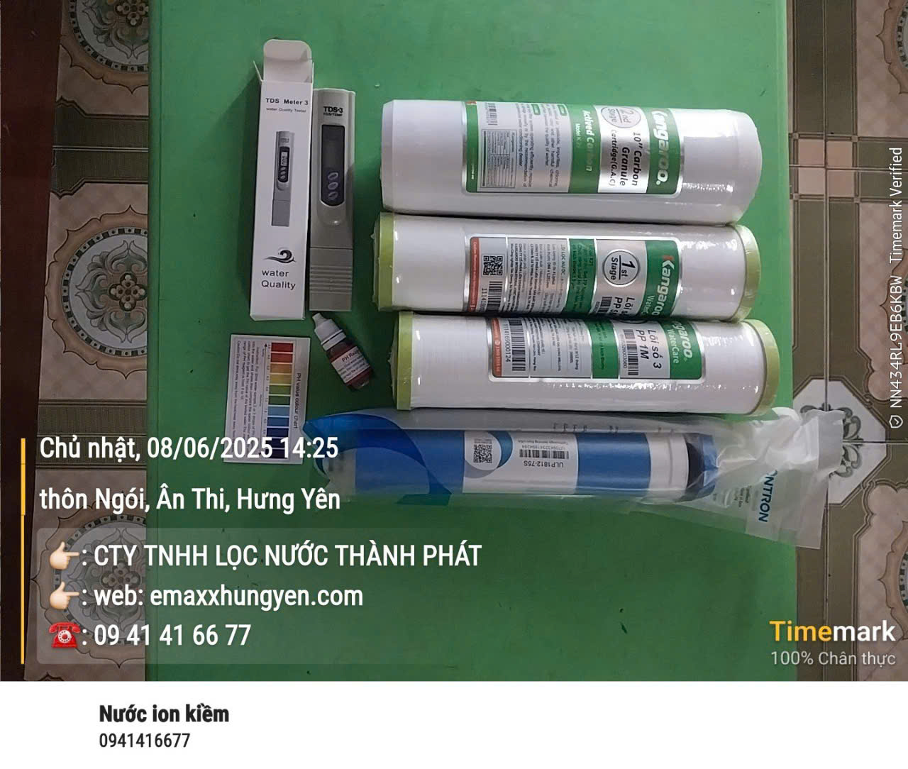 Combo lõi lọc 4 sản phẩm