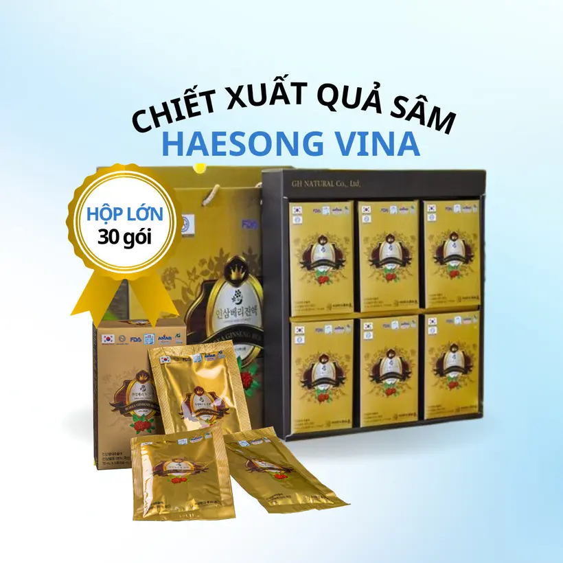 Chiết xuất Quả Sâm Ginseng Berry N Extract (70ml x 30 gói)0