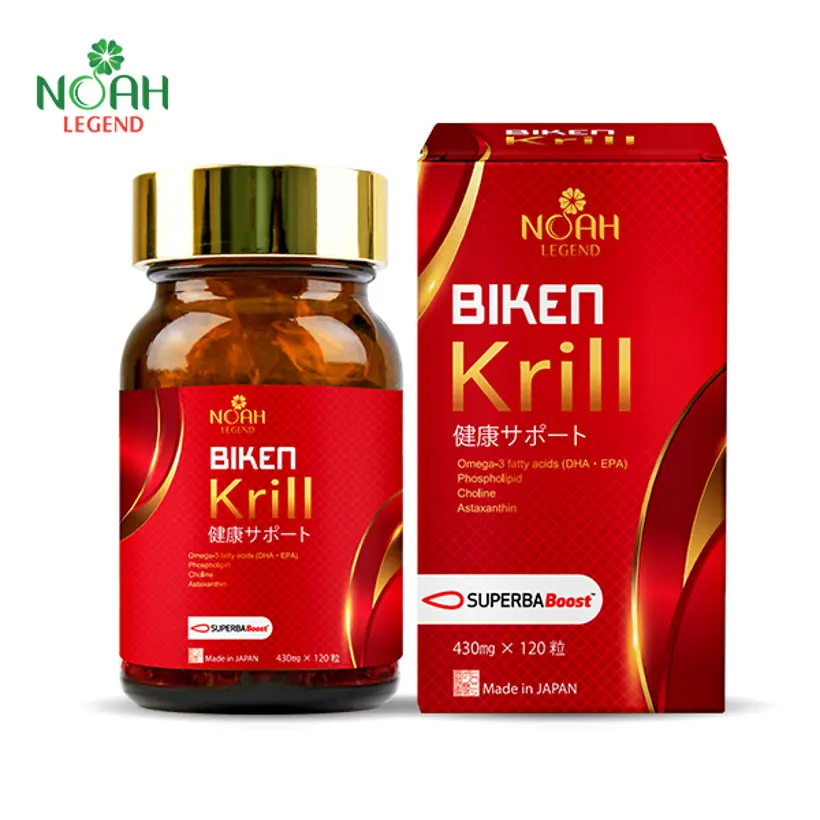 Thực phẩm bảo vệ sức khỏe BIKEN KRILL (Bổ sung Omega-3 nhuyễn thể)0