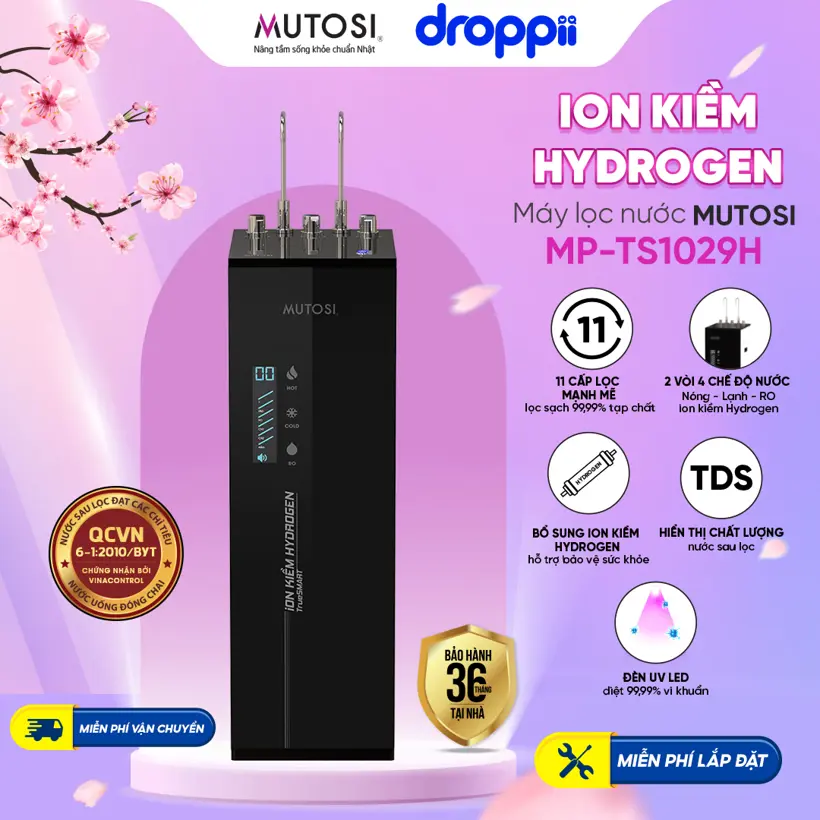 Máy lọc nước Mutosi MP-TS1029H